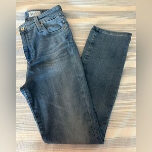 AG Mari High Rise Slim Straight Jeans Size 28
